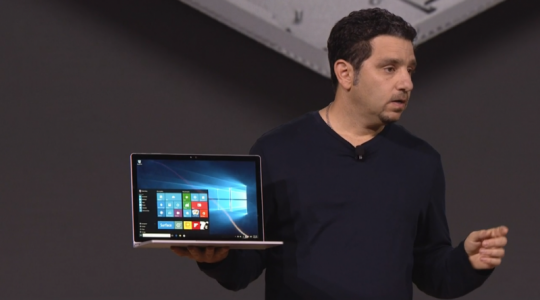 Презентация Microsoft Surface Book.