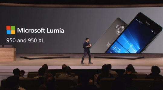 Анонс Lumia 950 и Lumia 950 XL.