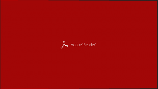 Adobe Reader.