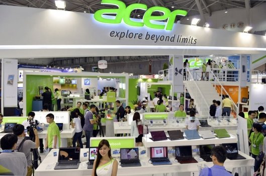 Прибыль Acer упала в 3,5 раза.