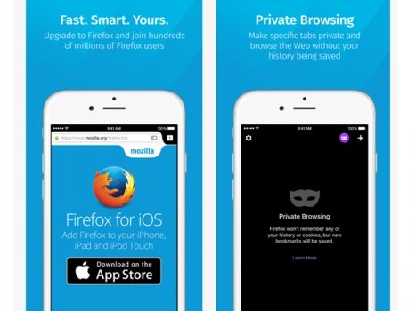 Firefox for iOS.