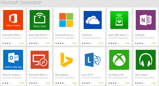 Microsoft Apps.
