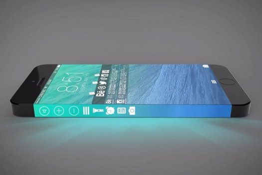 В Интернет выложили видео концепта iPhone 8 с боковым экраном.