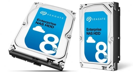 Seagate официально анонсировала 8-Тбайт версию NAS HDD.