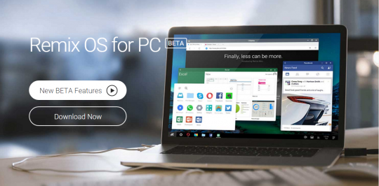 Remix OS for PC.