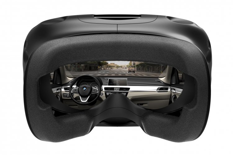 BMW начал проектирование своих машин с использованием шлема виртуальной реальности HTC Vive.