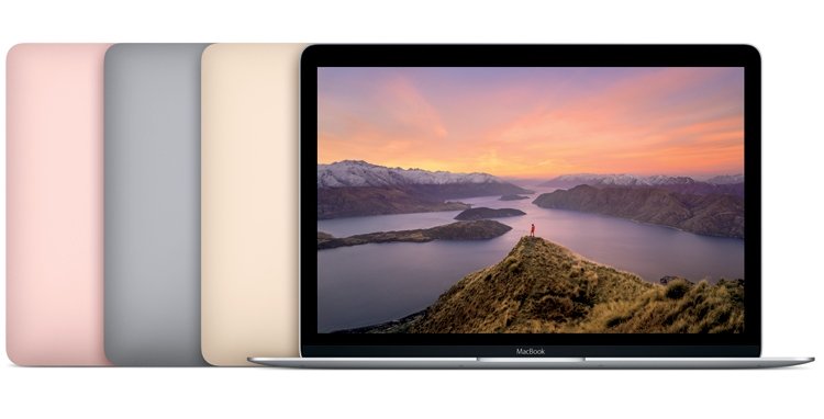 Apple представила розовый MacBook с 12