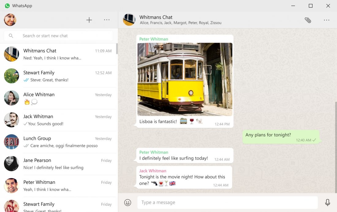 WhatsApp выпустил приложение для компьютеров на Windoqs и Mac OS.