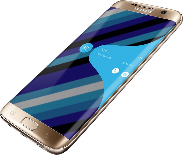 Samsung Galaxy S8 edge.