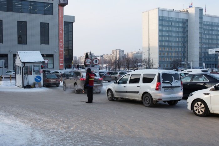 Платные парковки в Перми.
