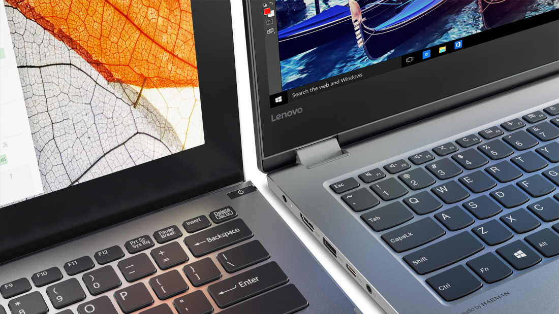 Представлены ноутбуки-трансформеры Lenovo Yoga 720 и 520.