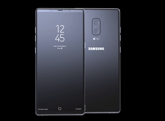 Рендер Samsung Galaxy Note 8.