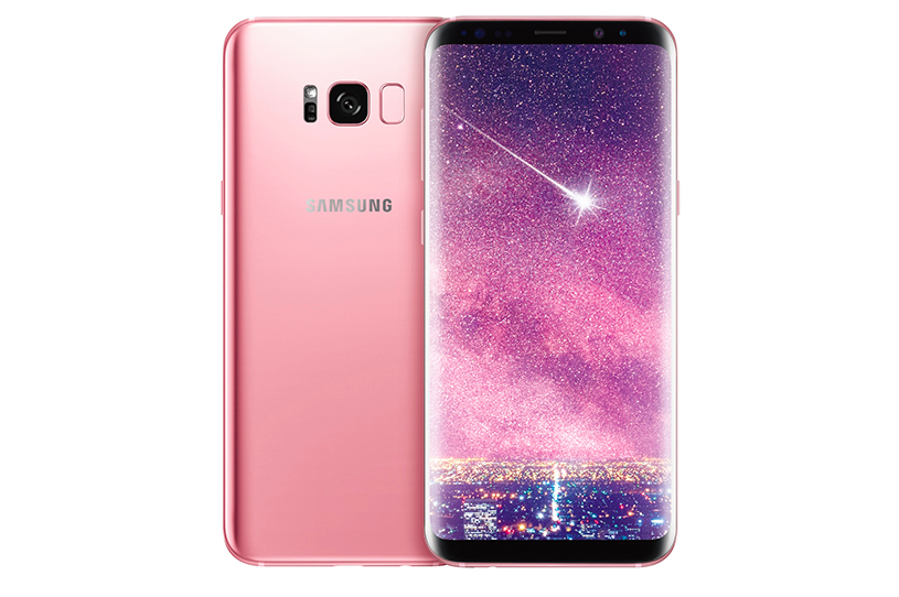 Samsung анонсировал Galaxy S8+ в розовом цвете.
