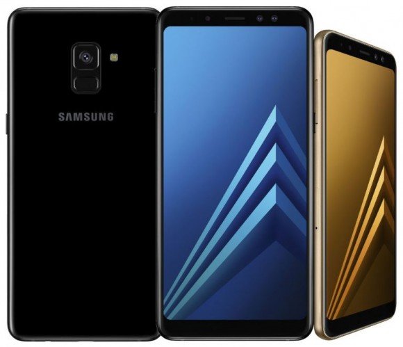 Samsung Galaxy A8 (2018) и A8+ (2018).