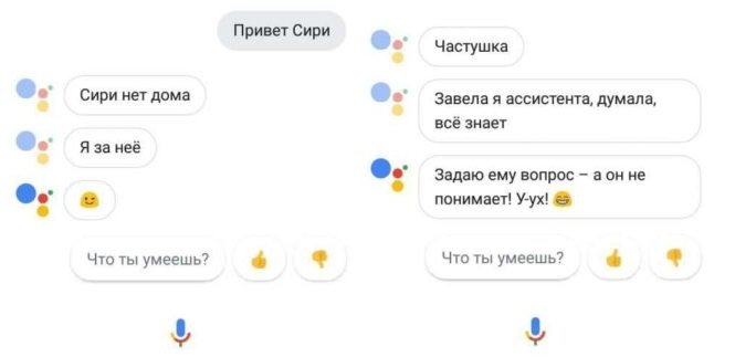 Google Assistant на русском языке.