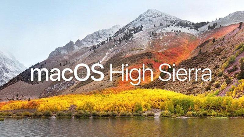 macOS High Sierra.
