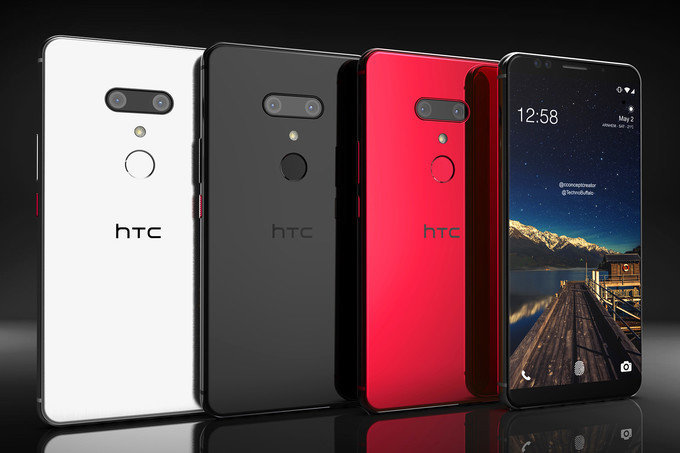 HTC U12+.