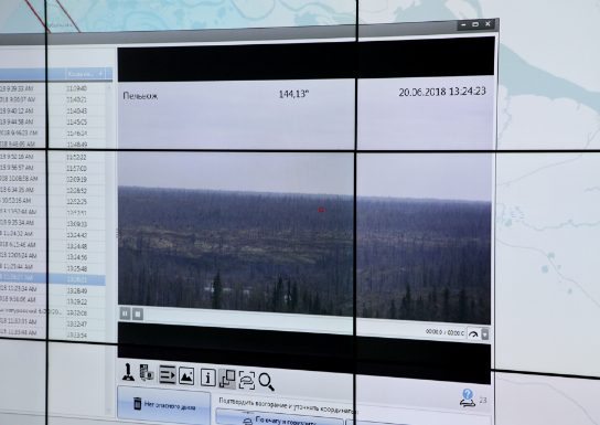 В Салехарде заработала система автоматизированного обнаружения лесных пожаров.