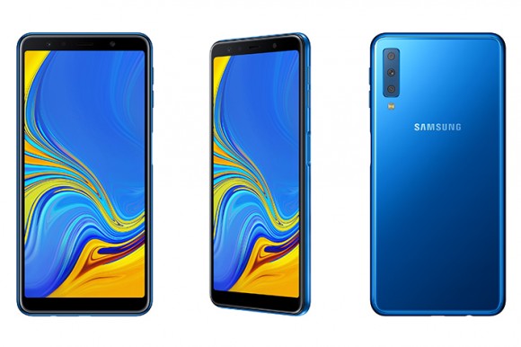 Стали известны российские цены смартфона Samsung Galaxy A7 (2018) с тройной основной камерой.