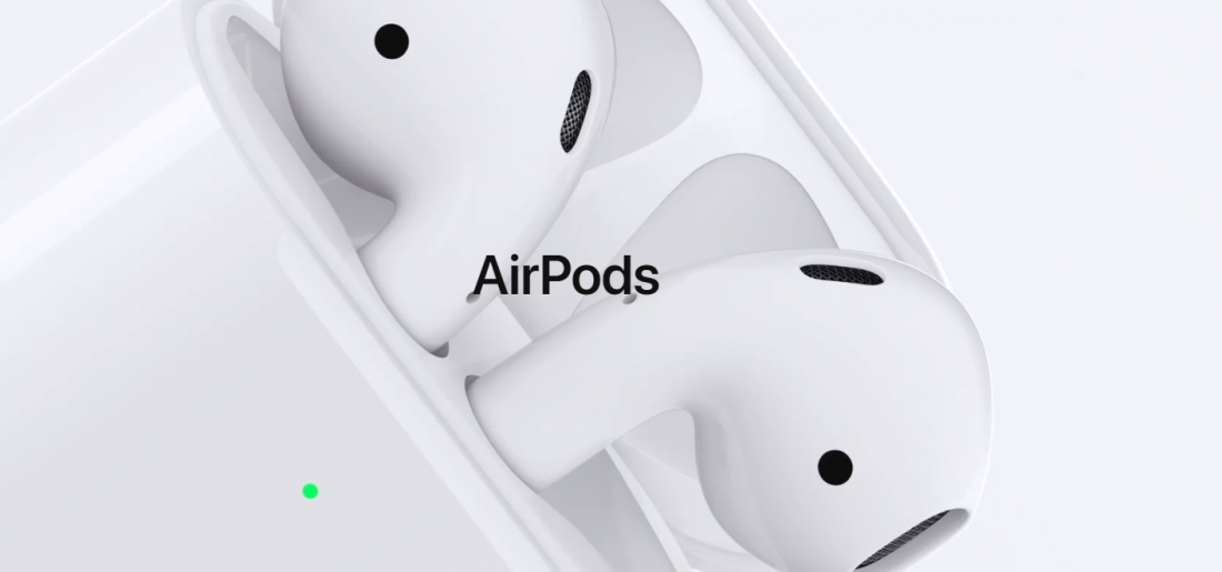 Apple AirPods 2019.