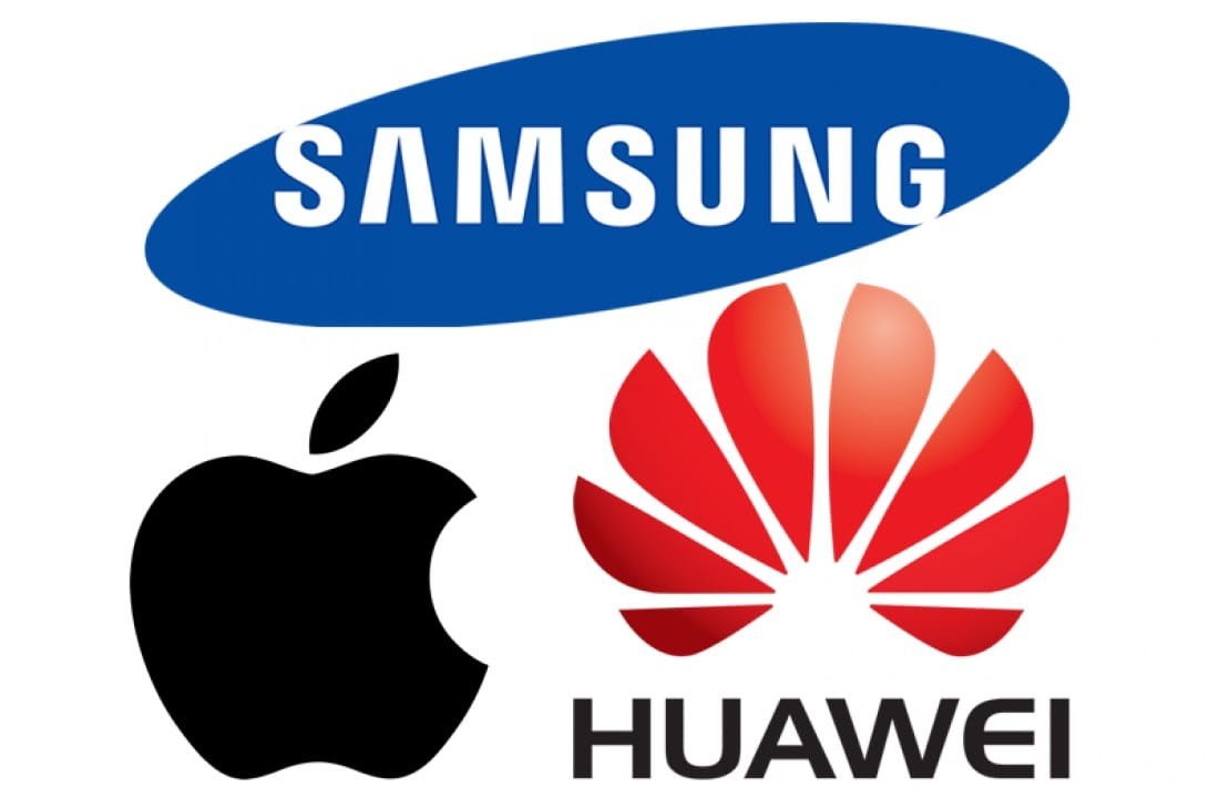 Продажи смартфонов Apple и Samsung падают, а Huawei - растут с невиданной скоростью.