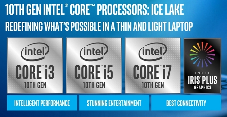 Intel официально представила новые процессы Core 10-го поколения.