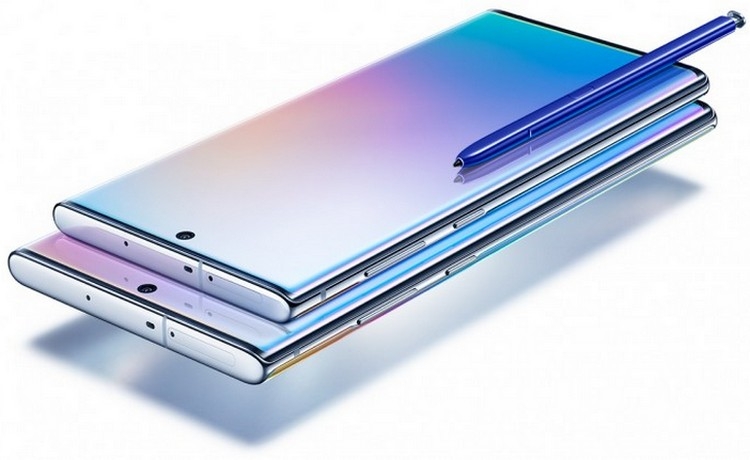 Samsung официально представила смартфоны Galaxy Note10 и Note10+.