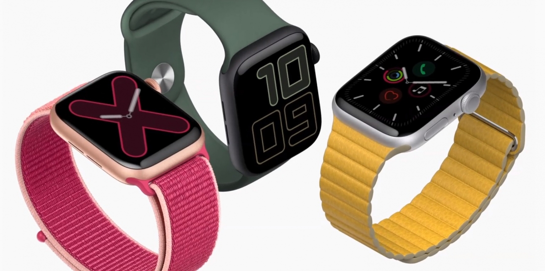 Представлены смарт-часы Apple Watch Series 5.