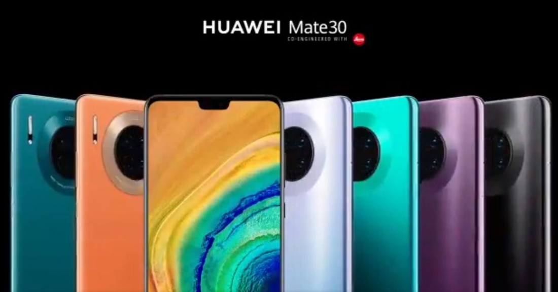 Презентация смартфона Huawei Mate 30 Pro.