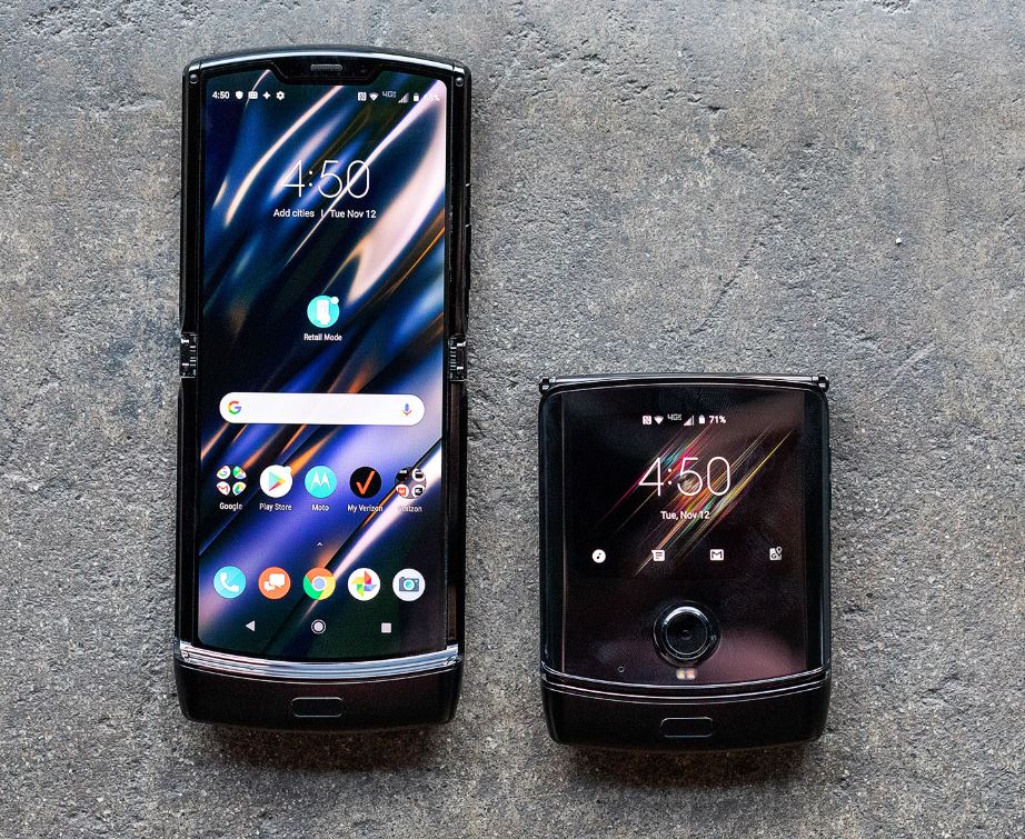 Смартфон Motorola RAZR со сгибаемым экраном представлен официально.