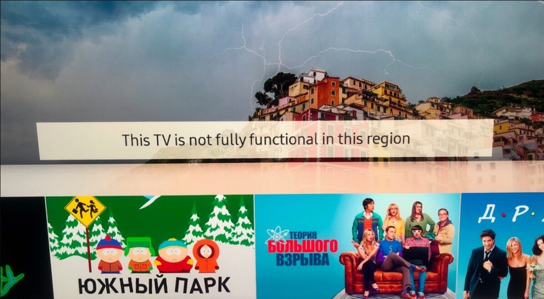 Samsung начала блокировать работу некоторых умных телевизоров в России.