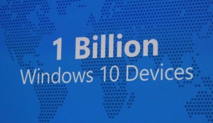 Количество пользователей Windows 10 превысило 1 миллиард. 