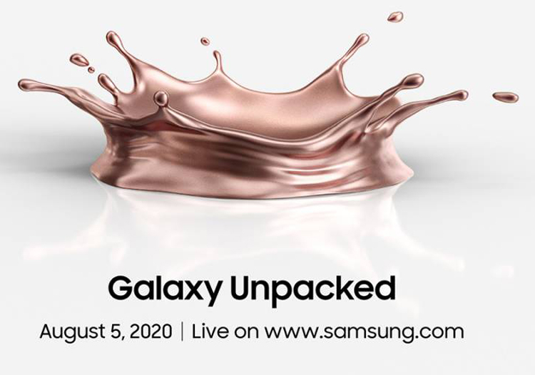 Стала известна дата анонса смартфонов Samsung Galaxy Note 20.