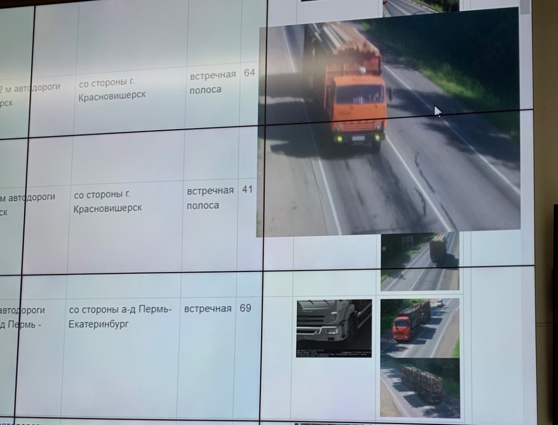 В Пермском крае заработали камеры фотовидеофиксации на дорогах: перевозка леса под контролем.
