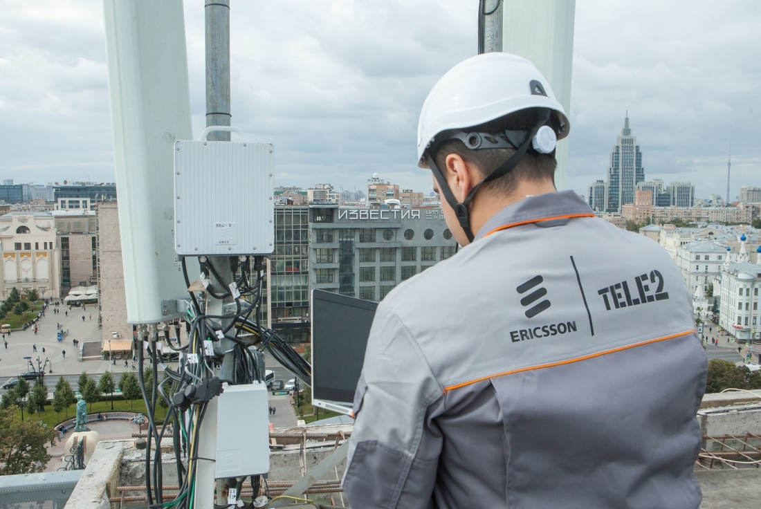 Tele2 отчиталась об установке 25 тыс. базовых станций Ericsson нового поколения.