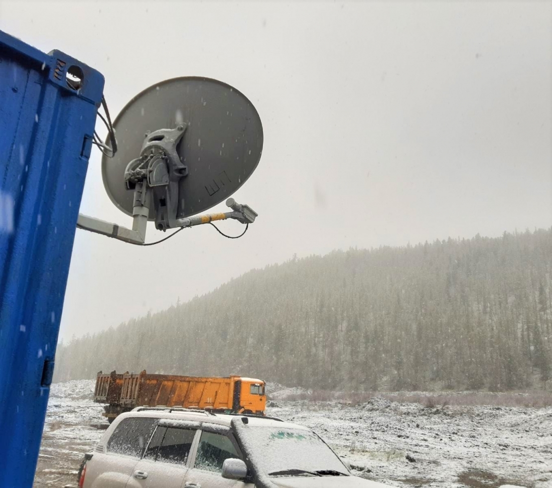 РТКОММ обеспечил скоростным спутниковым интернетом приисковые участки в Забайкальском крае.