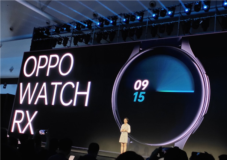 OPPO представила смарт-часы с круглым экраном.
