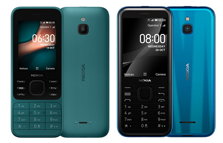 Новые телефоны Nokia 8800 4G и Nokia 6300 4G.
