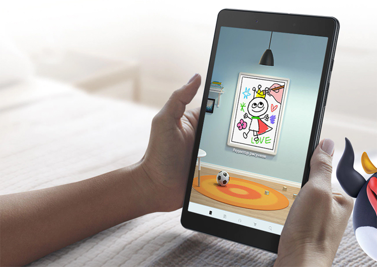 Samsung выпустила специальную версию планшета Galaxy Tab A 8.0 для детей.