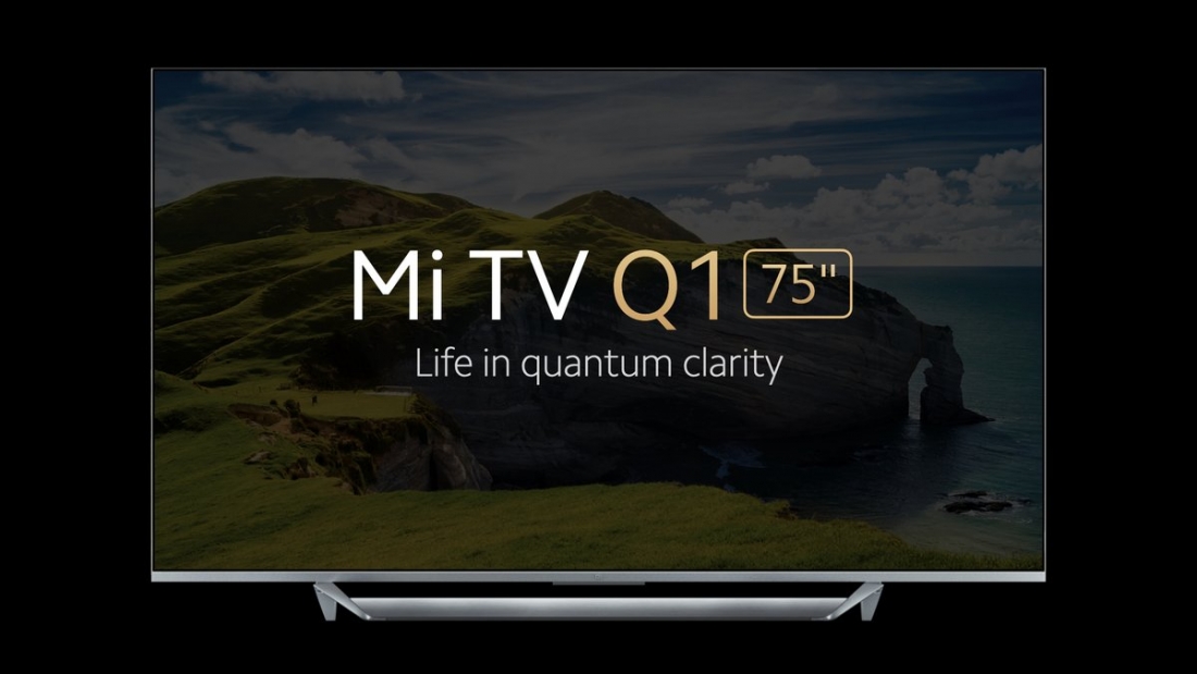 Смарт ТВ на квантовых точках Xiaomi Mi TV Q1.