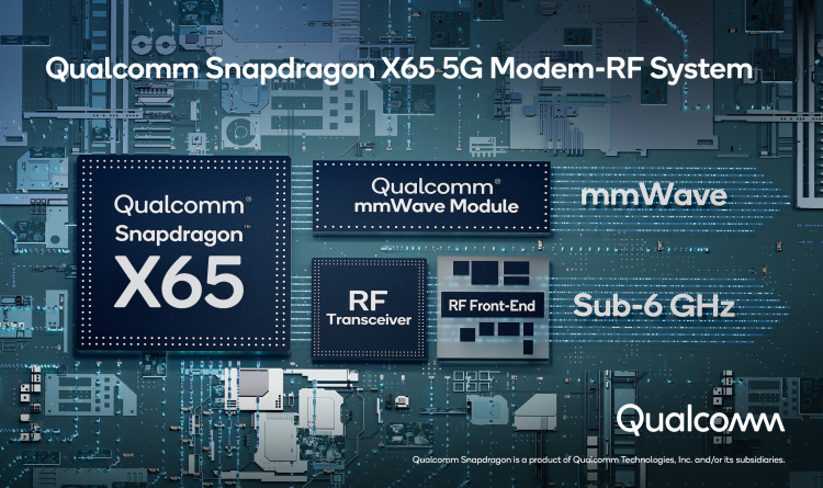 Спецификации модема Snapdragon X65 5G.