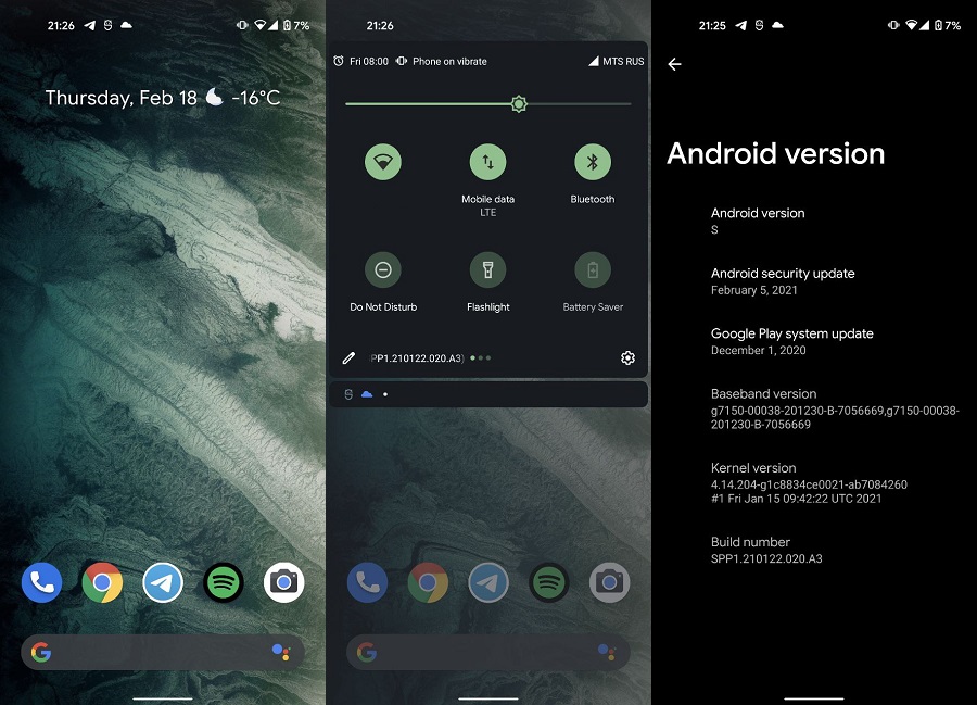Вышла первую бета-версия Android 12 для разработчиков.