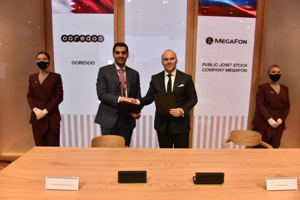 МегаФон и катарский оператор связи Ooredoo в ходе Петербургского международного экономического форума подписали меморандум о взаимопонимании.