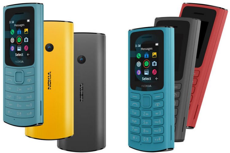 Представлены кнопочные телефоны Nokia 110 и 105 с поддержкой 4G.