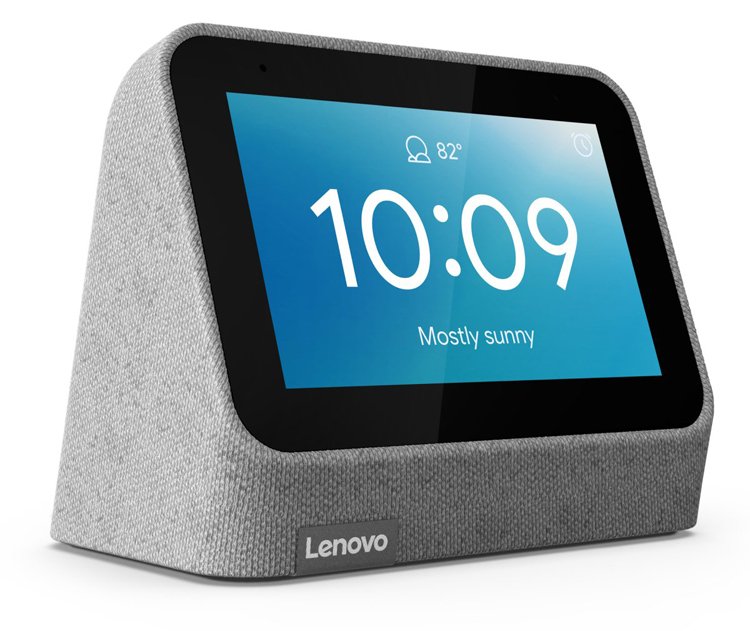 Lenovo представила умные часы для дома с голосовым помощником.
