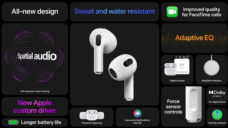Рекордная автономность и качество звука: Apple анонсировала обновлённые беспроводные наушники AirPods.