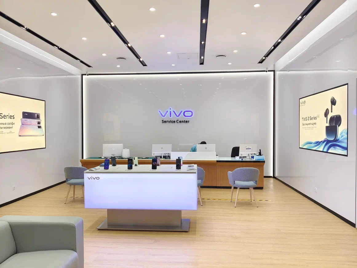 Фирменный сервисный центр Vivo в Москве.