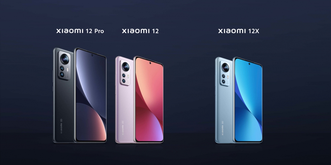 Представлены флагманские смартфоны Xiaomi 12, 12 Pro и 12X: цены и сроки появления в продаже.