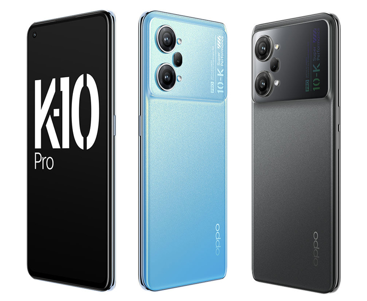 OPPO представила флагманские смартфоны K10 и K10 Pro: описание и цены.