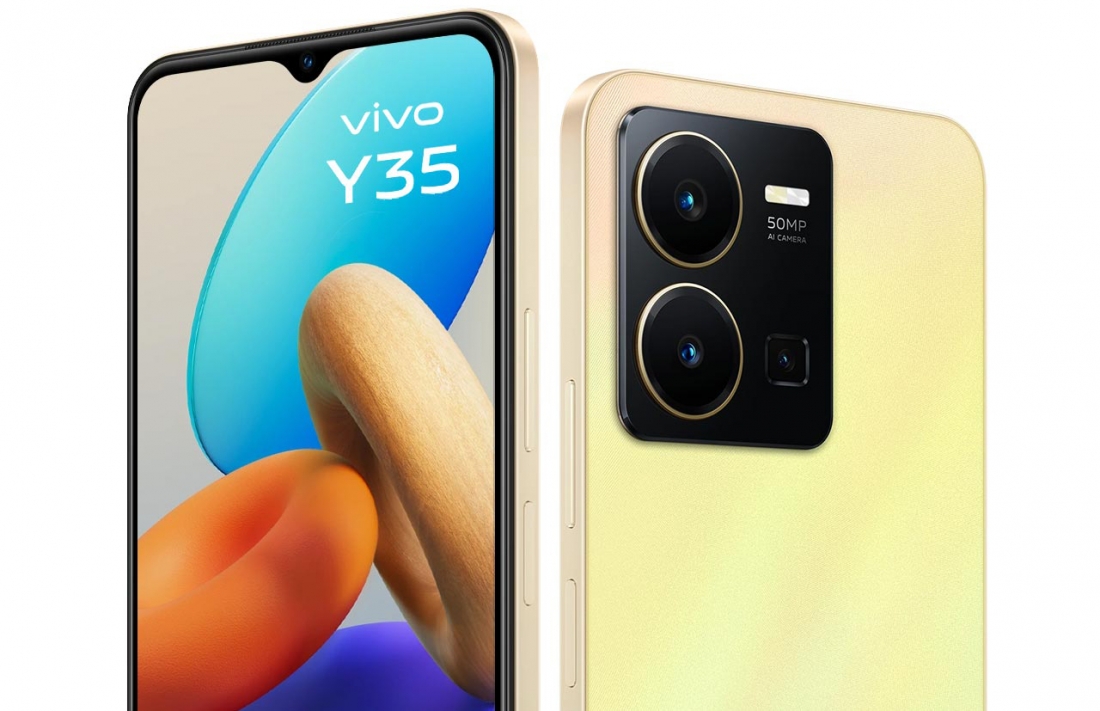 Новый недорогой смартфон Vivo Y35.